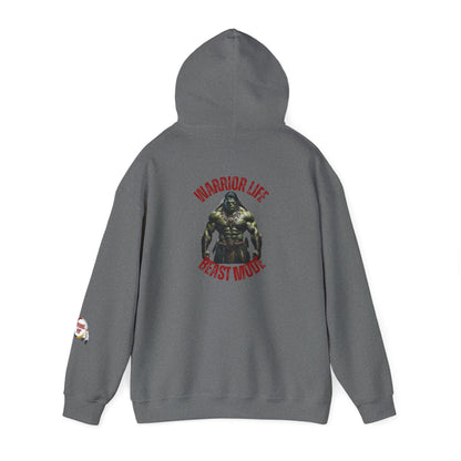 Hooded Sweatshirt - Native Life Beast Mode Design