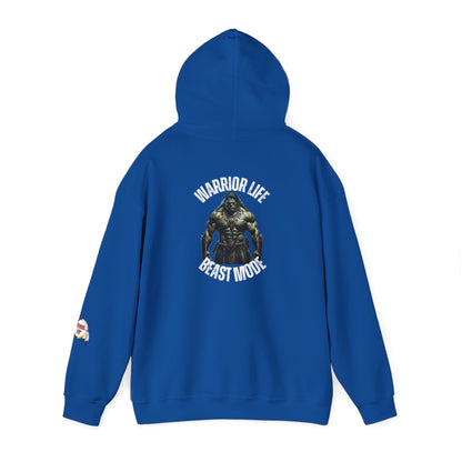 Hooded Sweatshirt - Native Life Beast Mode Design