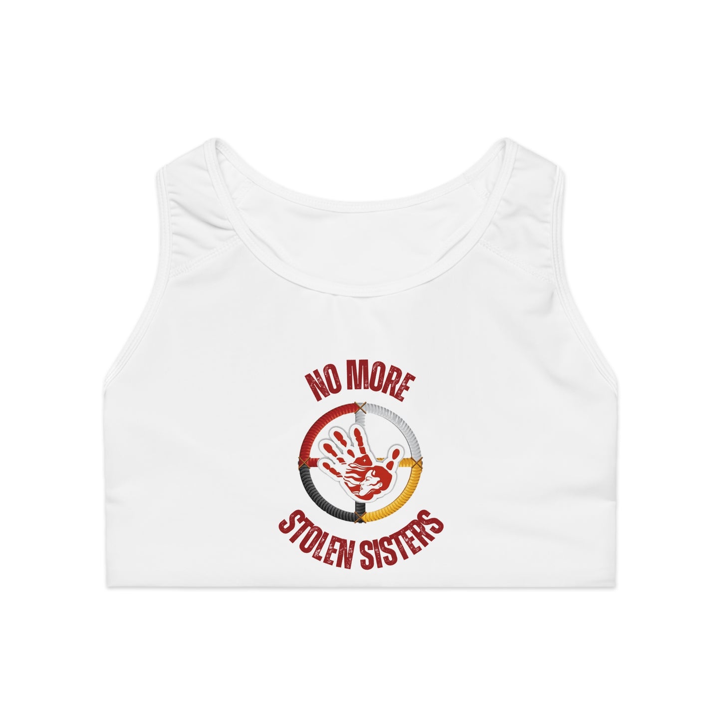 "No More Stolen Sisters" Sports Bra