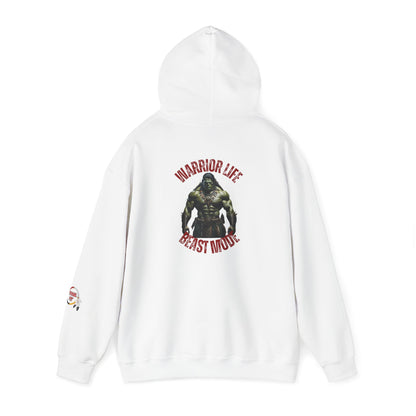 Hooded Sweatshirt - Native Life Beast Mode Design