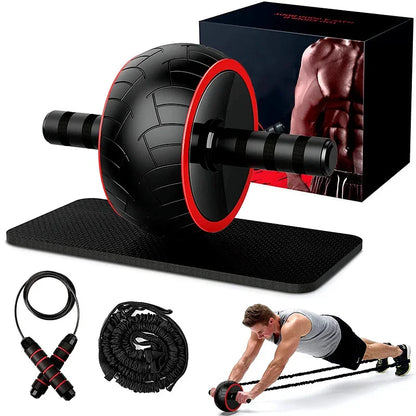 Abdominal Trainer Widened Silent Detachable Ab Wheel