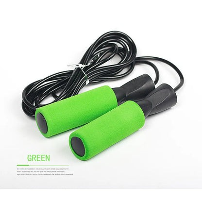 Speed Skipping Rope Sports Unisex Student Fitness Jump Rope Plastic Training Jump Rope Bearing Handle Jump Rope PVC Rope