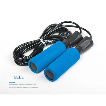 Speed Skipping Rope Sports Unisex Student Fitness Jump Rope Plastic Training Jump Rope Bearing Handle Jump Rope PVC Rope