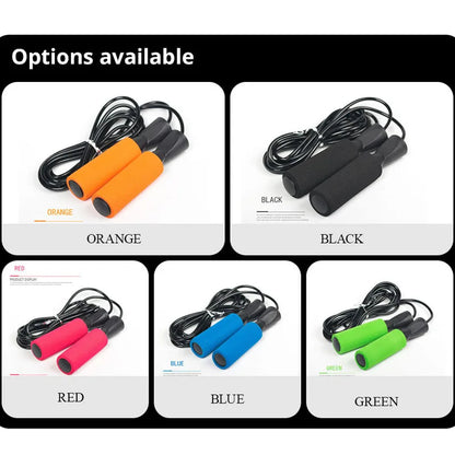 Speed Skipping Rope Sports Unisex Student Fitness Jump Rope Plastic Training Jump Rope Bearing Handle Jump Rope PVC Rope